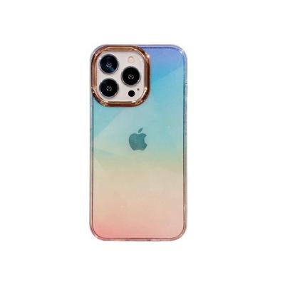 China Transparent Shockproof Glitter Gradient Phone Cases For iPhone XR 13 Max Fashion Cell Phone Cover Support Customized Design Pro for sale