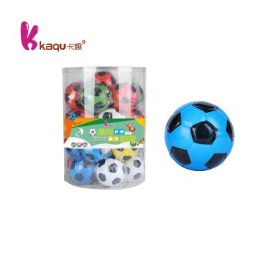 China Kids Toys PU Soccer Ball Bouncy PU Flared Elastic Support Pattern Relaxing Bouncing Ball Custom Colorful Toy for sale