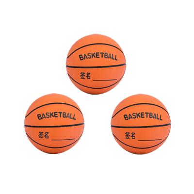 China 2022 New Style Kids Toys Mini Rubber High Elastic Signature Basketball Squash Sports Bouncy Ball Toy For Kids for sale