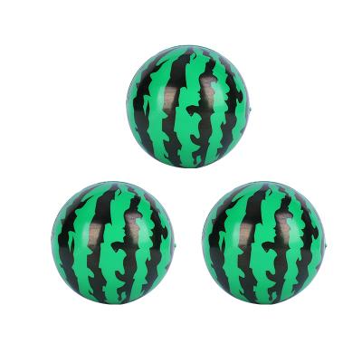 China Custom Wholesale High Quality Kids Toys Bounce Ball PU Watermelon Fruit Model Bouncing Ball Toy Small for sale