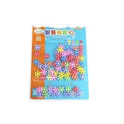 China Construction Toy New Children Intellectual Development Toy Puzzle Splicing Magic Wand Diy Stick Building Block Plastic Smart Puzzle for sale