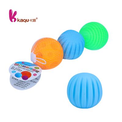 China Hot Selling Toy Children Playing Soft Mini Bath Plastic Squeeze Balls 3pcs Colored PVC Squeeze Balls Hot Selling Toys for sale