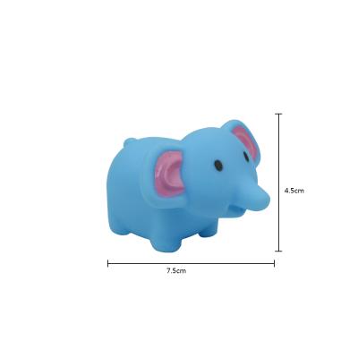 China Wholesale Eco Friendly Dog Elephants Shape Animal Baby Shower Toy Safety Bath Playing Toy for Baby Gift for sale