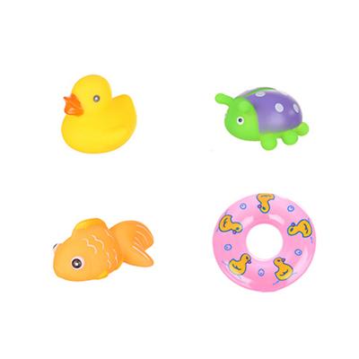 China Bath Toy Wholesale Kids Baby Water Toy Set Baby Bath Tub Water Doll PVC Bath Toy for Boy and Girl for sale