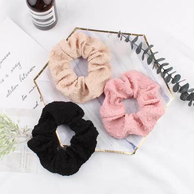 China Fashion popular professional making scrunchies for women elastic hair bands cute hair accessories design scrunchies for sale