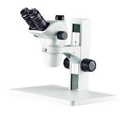 China Factory Supply 6.7X-45X Parfocal Trinocular Optical Zoom Stereo Microscope SM-SZ6745T-B5 for sale