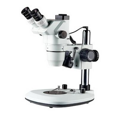 China Factory Supply 6.7X-45X Parfocal Trinocular Optical Zoom Stereo Microscope SM-SZL6745T-J4L for sale