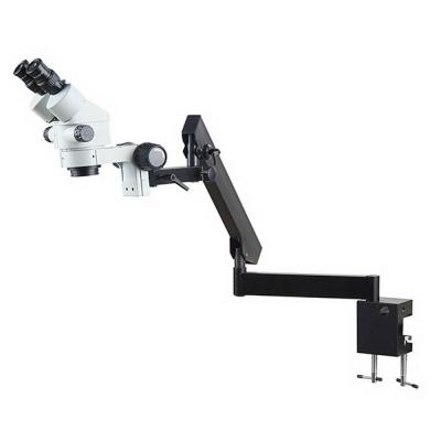 China Factory Supply 7X-45X Flex Articulating Arm Parfocal Binocular Optical Zoom Stereo Microscope SM-SZM7045N-STL6-A for sale