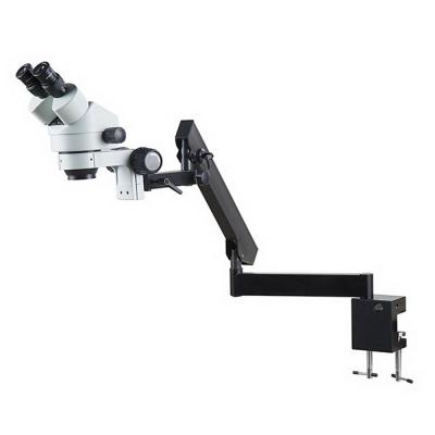 China Factory Supply 7X-45X Flex Articulating Arm Parfocal Binocular Optical Zoom Stereo Microscope SM-SZM7045-STL6-A for sale