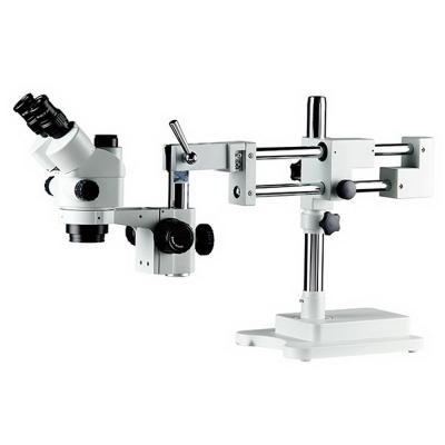 China Factory Supply 7X-45X Boom Stand Parfocal Trinocular Optical Zoom Stereo Microscope SM-SZM7045NT-STL2 for sale