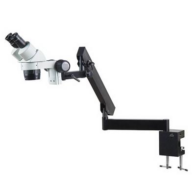 China Factory Supply PCB Board Optical Zoom Stereo Microscope SM-ST6024-STL6-A Inspection10X-20X-30X-40X Flex Articulating Arm Stand Binocular for sale