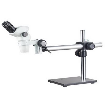 China Factory Supply 6.7X-45X Boom Stand Parfocal Binocular Optical Zoom Stereo Microscope SM-SZ6745-STL4 for sale