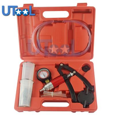 China For Most Handheld Type Car Vacuum Pressure Pump Tester Brake Fluid Bleeding Kit Tools PT1790 for sale