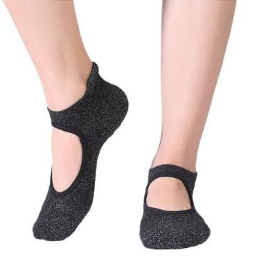 China Most popular antibacterial yoga socks for women grippers sock for women pilates ballet socks for women for sale