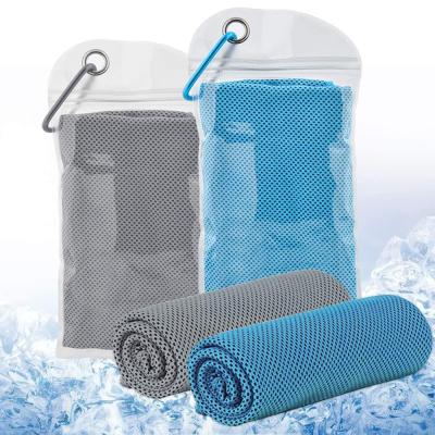 China Factory Supply Hypoallergenic Sports Cooling Towels Microfiber Towel Microfiber Gym Cooling Super Absorbent Towel for sale