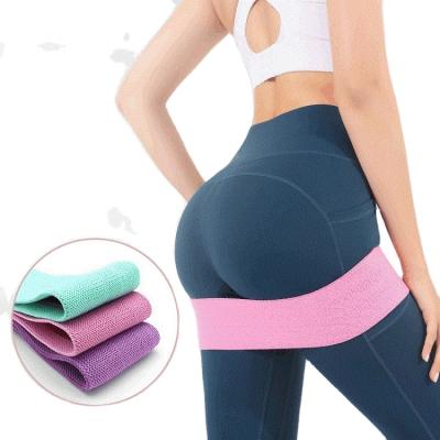 China 2021 Hot Selling Goods Gym Equipment Strength Training Glute Workout Anti-Slip Resistance Bands for sale