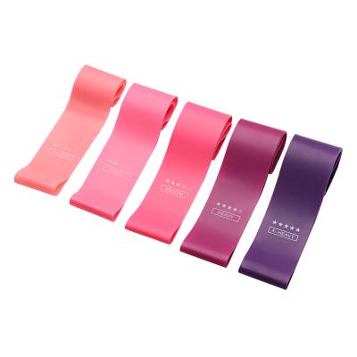 China Eco - Friendly Elastic Loop Fitness Stretch Exercise Bands for sale