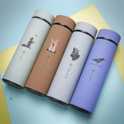 China Double Wall Stainless Steel Vacuum Flasks Milk Tea Coffee Mug Thermos Thermos Stored Water Bottle Wholesale Travel Mug for sale