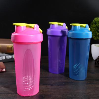 China Good Quality Stocked Plastic Shaker Bottle Protein Shaker Bottles Sports Shaker Bottle for sale