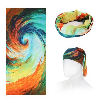 China Another 20 Dollars Logo Polyester Seamless Face Cuff Multifunctional Magic Bandana Neck Bandana Headwear Tube for sale