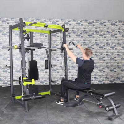 China Eco-friendly Power Cage Ganas Smith Machine Commercial Squatting Machine Weight Rack Functional Trainer for sale