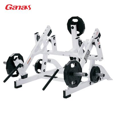 China Eco-friendly weightlifting machine eqipment gym adjustable GANAS drop press bench fitness machines for weightlifting machine for sale