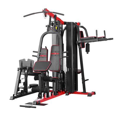 China New Design Universal Pin Loaded Commercial Multi Equipment 5 Station Multi Gym Jungle Machine for sale