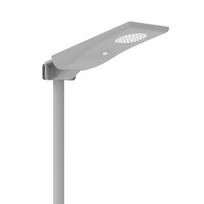 China ROAD CE ROHS With Remote Waterproof All In A Warm White Led Aluminum High Quality Solar Street Lights for sale