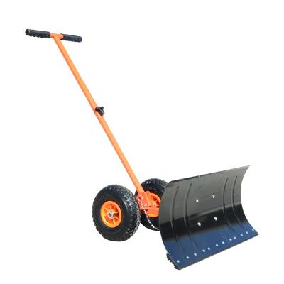 China Small Efficient Adjustable Snow Plow With Wheels Outboard Plow Shovel Snow Pusher Truck Clear Machines Wholesale Snow Shovel Car For Sale for sale