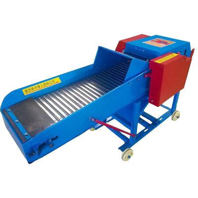 China Garment Shops 0.6-6t/h Straw Chopper Poultry Animal Feed Making Grass Shredder Silage Cleaver Hay Fodder Chaff Cutter Machine for sale