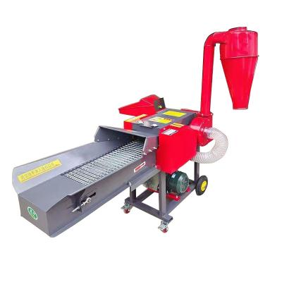 China Garment shops factory supply small chaff cutter machine electric motor gas grass cutting machine for sheep cow for sale