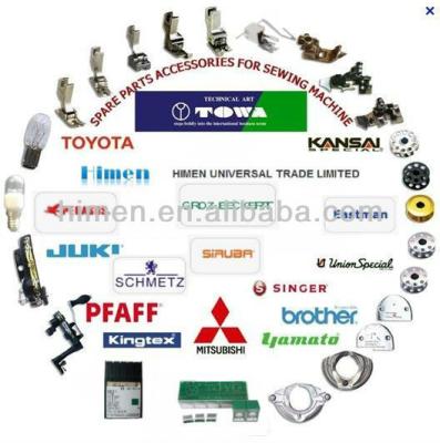 China industrial sewing machine parts for sale