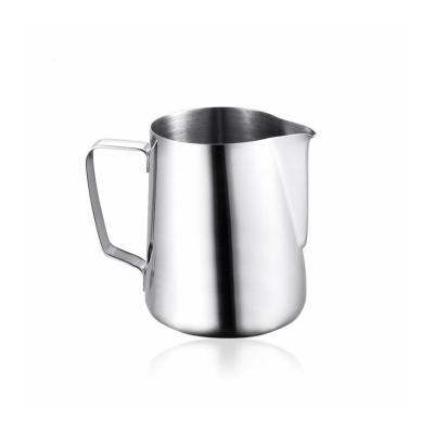 China Art Decor Hot Sale Multiple Type Stainless Steel Measuring Cup Milk Liquid Espresso Steaming Frothing Coffee Jug Steaming Pitchers for sale