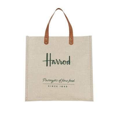 China Eco-friendly Customized Logo White Cotton Tote Canvas Shopping Bag With Custom Printed Logo for sale