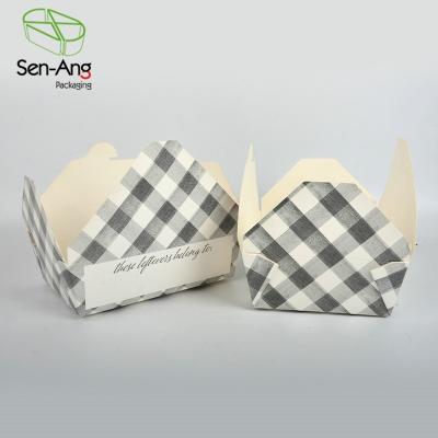 China Recyclable SenAng03 Factory Direct Sale Packing Packaging Boxes Paper Box Fried Chicken for sale