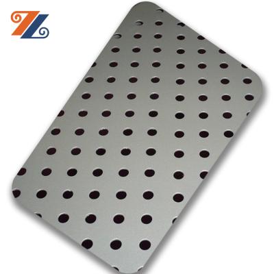 China Wall Panel Elevator Door Cabin Decoration China Manufacturer Metal Plate Stainless Steel Perforated Sheet For Building Facade for sale