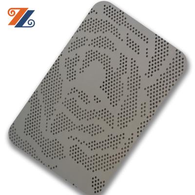 China Interior Wall Panel Decoration Customized Hogs And Size 201 304 316 Micro Hole 6mm Stainless Steel Perforated Sheet for sale