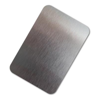 China Decoration Hongwang Products No.4 Satin Brushed Stainless Steel Sheet Dish For Kitchen Use for sale