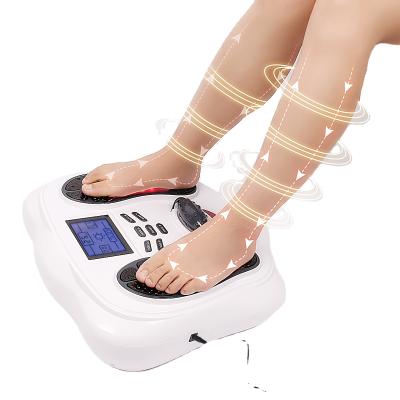 China Popular Electric Pulse TENS&EMS Foot Care Display LCD Infrared Remote Control Physiotherapy Foot Massager for sale