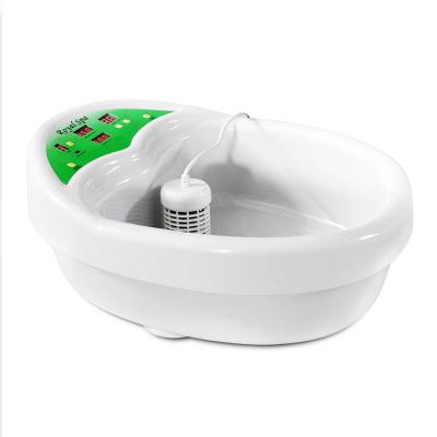 China Portable Ion Detox Relax Electronic Basin Bowl Pedicure Detox Machine Foot Spa Bath for sale