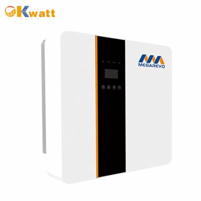 China Wholesale Megarevo Solar Power System Inverter 5kW Hybrid Single Phase Inverter R5KL1 Solar Charge Controller for sale