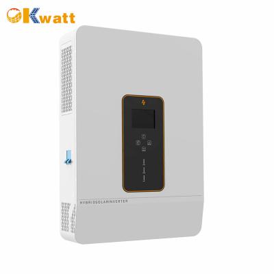 China Newest Inverter Split Phase 8kW 10kW Sine Wave Power Inverter 500V All-in-one Hybrid Pure Solar Charge Inverter 620*435*130mm for sale