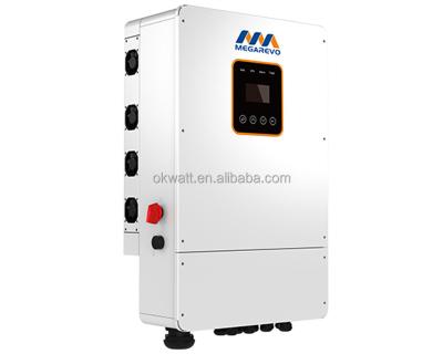 China Megarevo Hybrid Split-Phase Inverter R5KLNA USA ESS 5kw 6kw 8kW 10kW Solar Inverter For Sale 430*220*710mm for sale