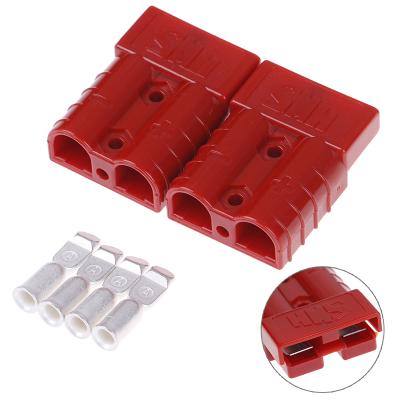 China SH50 Motorcycle 50A Battery Connect Quick Connector Plug For Forklift Winch Trailer Electrical Driver for sale