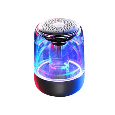 China High Wireless Sound Magnet Around True Wireless Stereo TWS LED Speaker Bluetooth Wireless Speaker NSP-0182 for sale