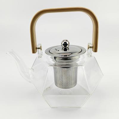 China 2022 new tea set boutique traditional transparent glass coffee set factory direct sales for sale