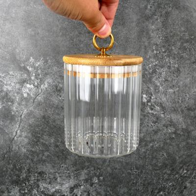 China Freshness Preservation Wholesale wide mouth clear glass jar with clip lock lid Glass Jar for sale