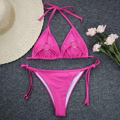 China Women's Summer Wearing Swimsuit Breathable Sexy Lingerie Beach Bikini For Ladies Swimwear for sale