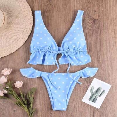 China Women's Summer Wearing Swimsuit Breathable Sexy Lingerie Beach Bikini For Ladies Swimwear for sale