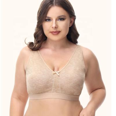 China Breathable Woman Large Size Bra Underwire Plus Size Cup Brallete Ultrathin Solid Subjectadores de copa de completa de mujer Slim Para plus size bra for sale